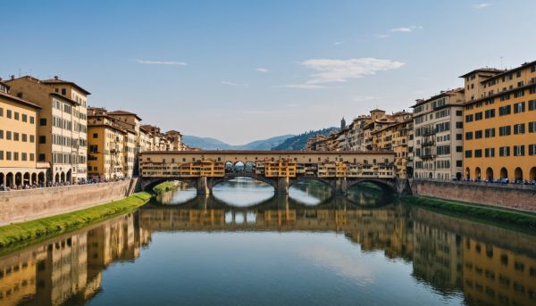 À la découverte du Ponte Vecchio de Florence : un trésor ancien.