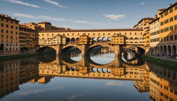 À la découverte du Ponte Vecchio de Florence : un trésor ancien.