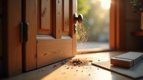 Améliorez l'isolation de votre porte d'entrée avec un kit adapté