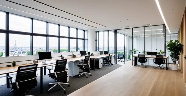 Aménagement de bureau à paris : innovation et durabilité au cœur de vos espaces